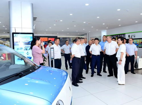 国家电网湖南省公司董事长孟庆强率队考察步步高梅溪新能源汽车中心，共商充电信息化开发运营合作